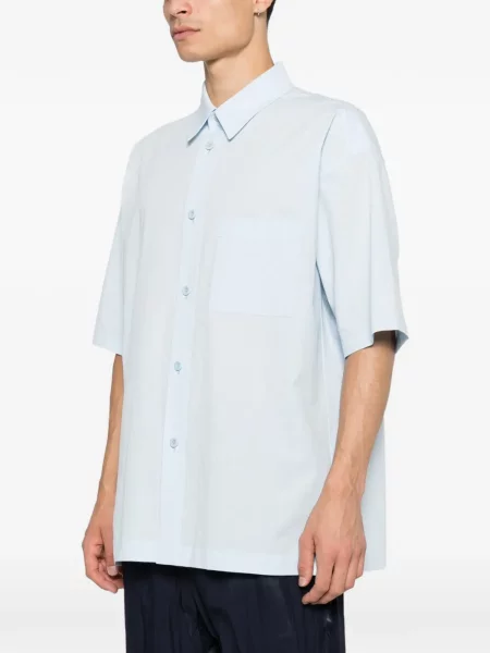 Scurt cămașă Issey Miyake Men albastru