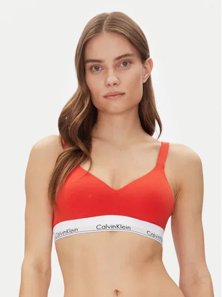 Calvin Klein Underwear Sutien top Lift Bralette Roșu alb