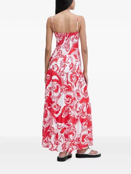 Rochie maxi Melissa Odabash roșu