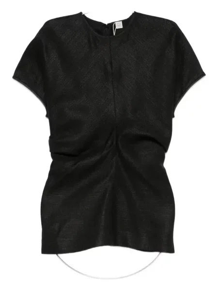 Talia bluzka Toteme czarna