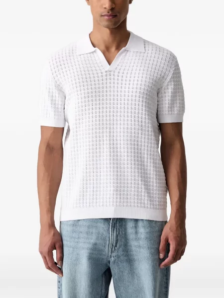 Tricou Guess tricotate alb