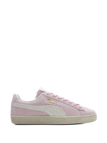 Sneakerși Puma Suede din piele de căprioară roz
