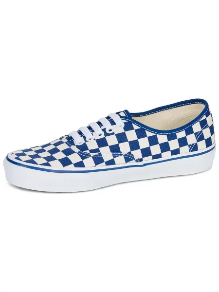 Pantofi Vans în carouri alb