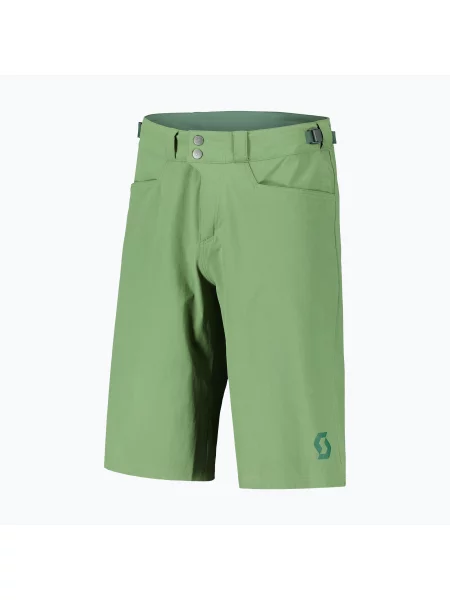 Мъжки шорти за колоездене SCOTT Trail Flow frost green зелено
