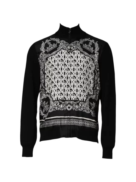Pulover Dolce & Gabbana cu imagine negru