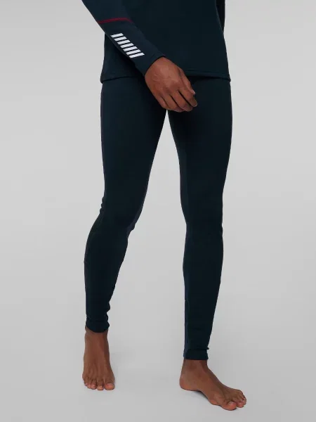 Legginsy Helly Hansen wełniane niebieskie