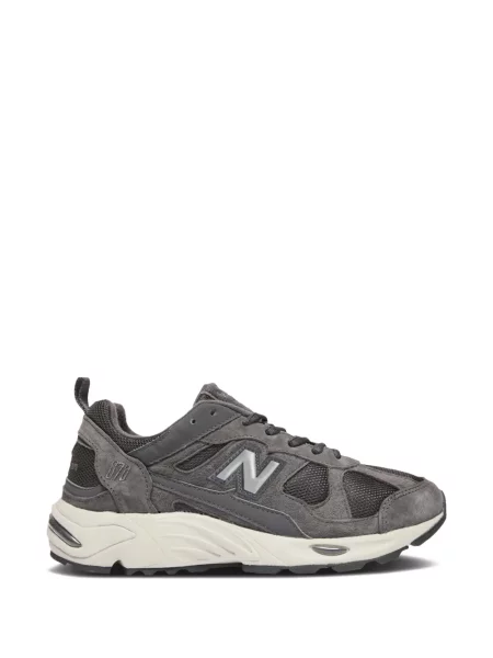 Sneakerși New Balance 550 cu șireturi din dantelă gri