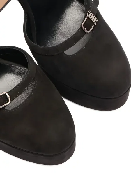 Pantofi cu toc Casadei cu platformă negru