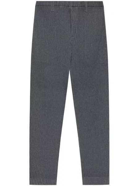 Plisuoti kelnės Homme Plissé Issey Miyake pilka