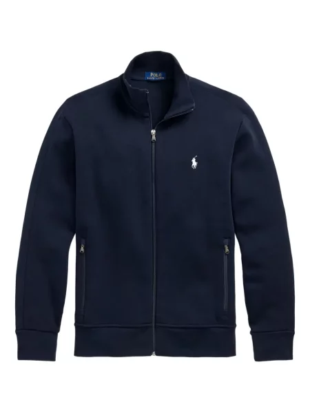 Tricou polo Polo Ralph Lauren cu dungi cu două rânduri de nasturi cu aplicații negru