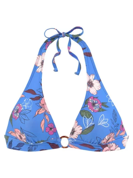 S.Oliver Bikini zgornji del / mešane barve modra