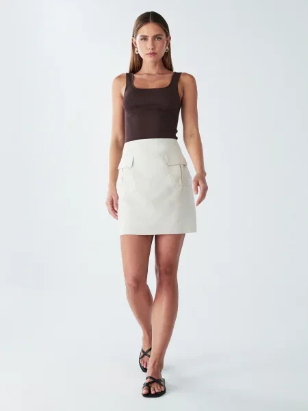 Willa Fustă Lagoon ecru