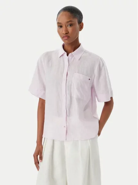Tommy Hilfiger Srajca vijolična