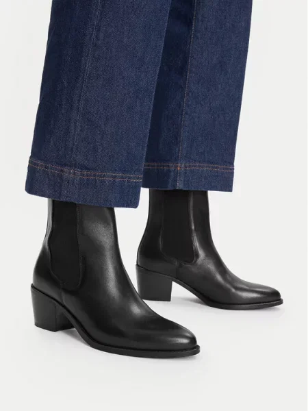 GINO ROSSI Botine negru
