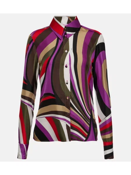 Cămașă Pucci de mătase