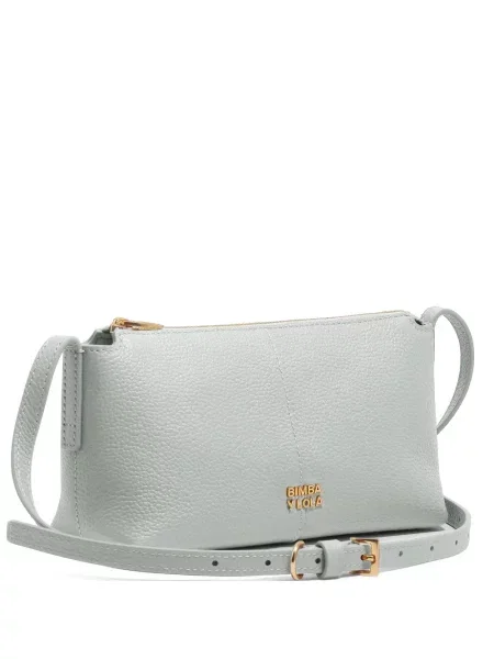 Geanta crossbody Bimba Y Lola din piele cu strasuri alb