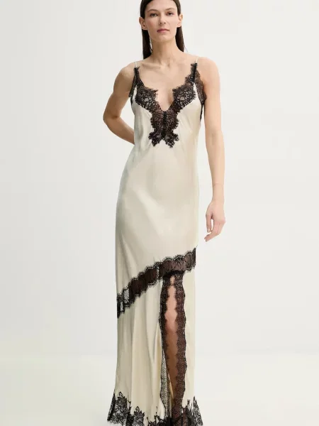 Herskind rochie Nelly maxi drept bej