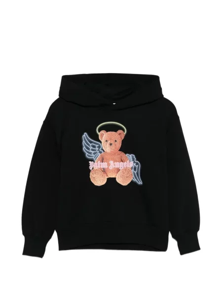Bluza z kapturem dziecięca Palm Angels czarna