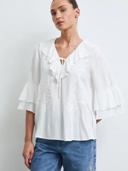 Medicine bluza viskozna bež