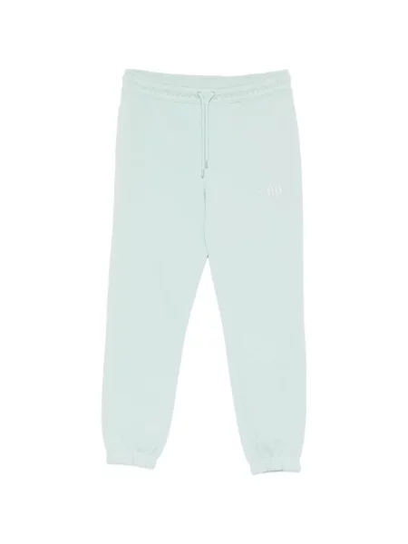 Pantaloni Gant cu broderie albastru