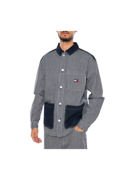Koszula dżinsowa Tommy Hilfiger niebieska