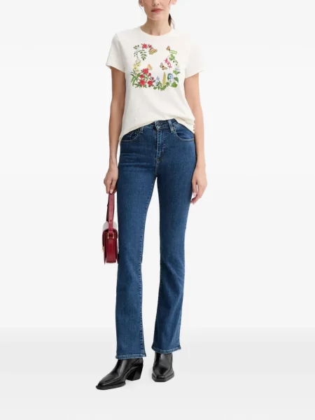 Jeansy dzwony Levi's 720 niebieskie