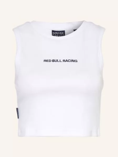 Krótki top Red Bull Racing X Pepe Jeans biały