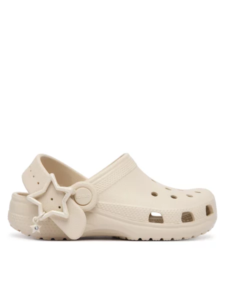 Šlepetės Crocs Classic Star Buckle Clog Šviesiai smėlinė ruda