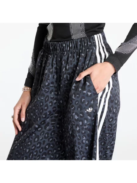 Satenaste hlače Adidas Originals bela