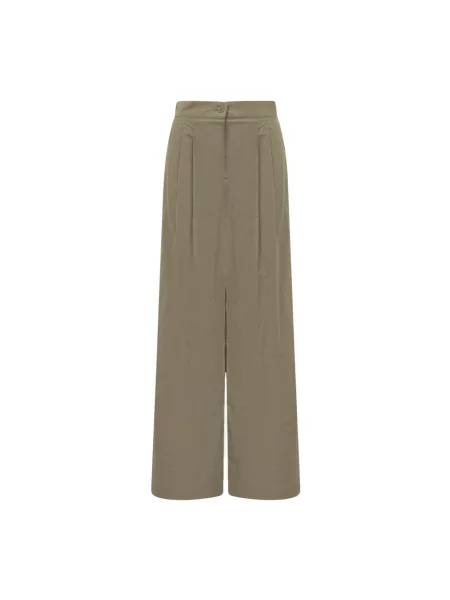 Spodnie Weekend Max Mara zielone