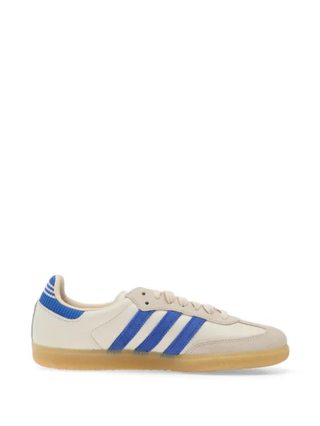 Tricou Adidas cu dungi cu imagine alergare gri