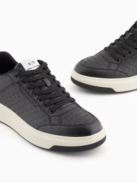 Кеды Armani Exchange черные