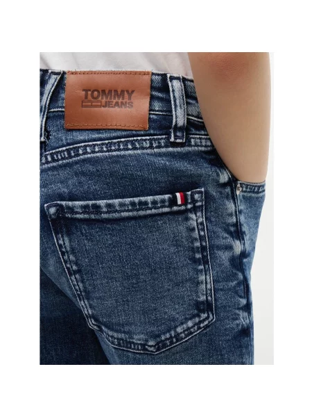 Široké džínsy Tommy Hilfiger modrá