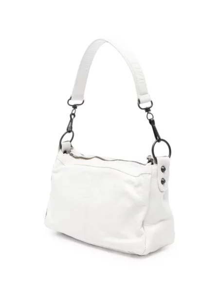 Body Balenciaga din piele alb