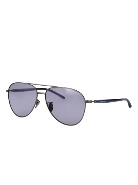 Ochelari de soare Giorgio Armani argintiu