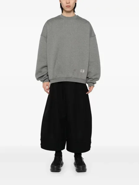 Hanorac crewneck Ground Zero gri