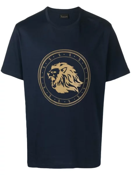 Tricou Billionaire scurt albastru