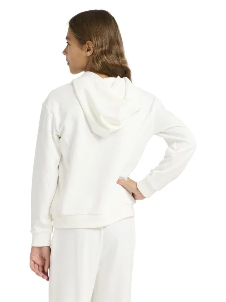 Bluza z kapturem dla Dziewczynki SURF FEELING TERRY biały