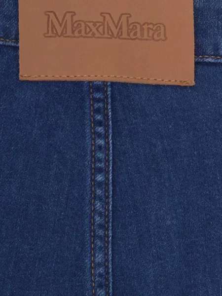 Blugi cu picior larg Max Mara albastru