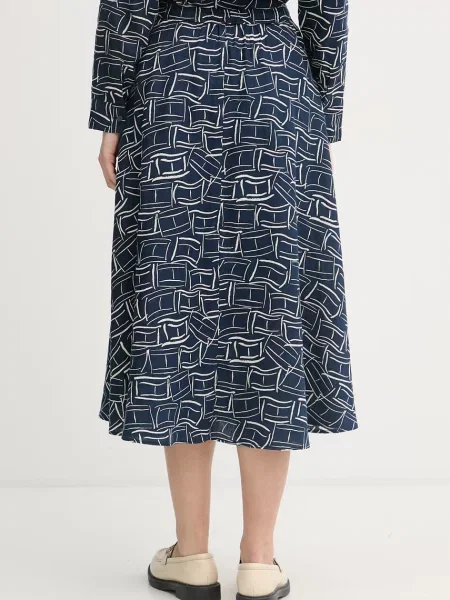 Tommy Hilfiger Spódnica midi Granatowy