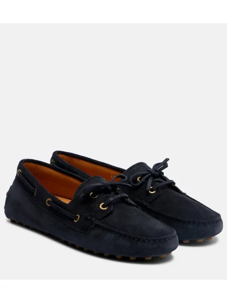 Loaferke Tod's iz semiša modra