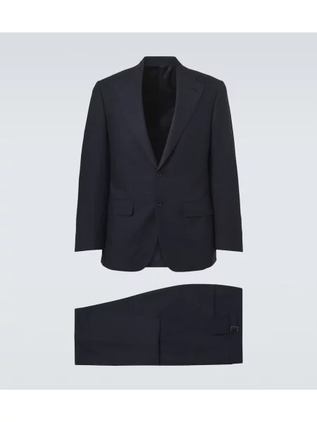Costum Thom Sweeney de lână albastru