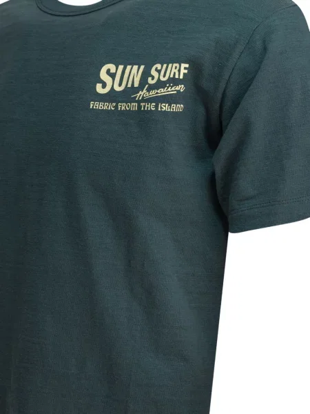 Tricou Sun Surf cu imagine verde