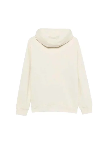 Bluza z kapturem Emporio Armani Ea7 z kapturem beżowa