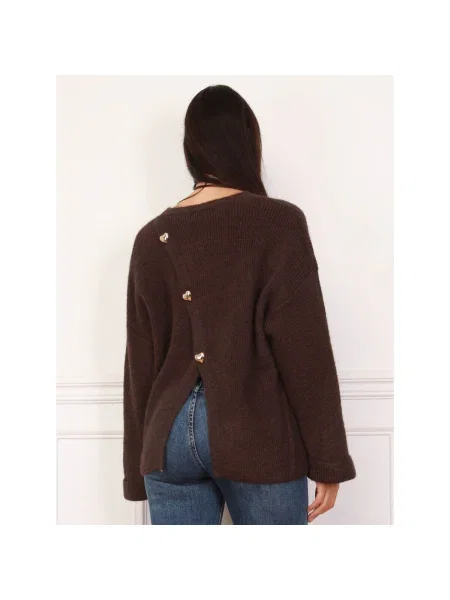 Pulover La Modeuse maro