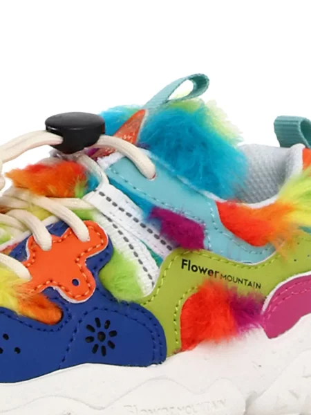 Sneakersy dziecięce Flower Mountain zielone
