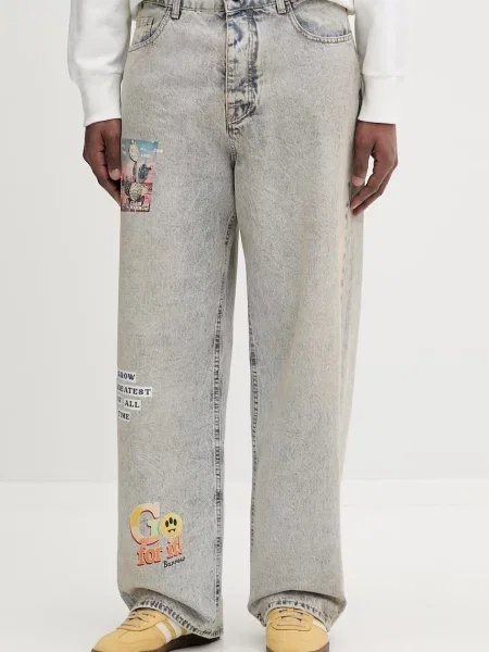 Barrow kavbojke relaxed kroja siva