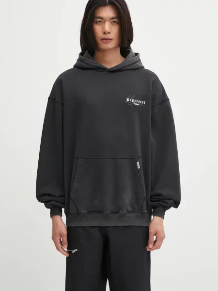 Represent hanorac de Owners Club cu glugă cu imprimeu gri