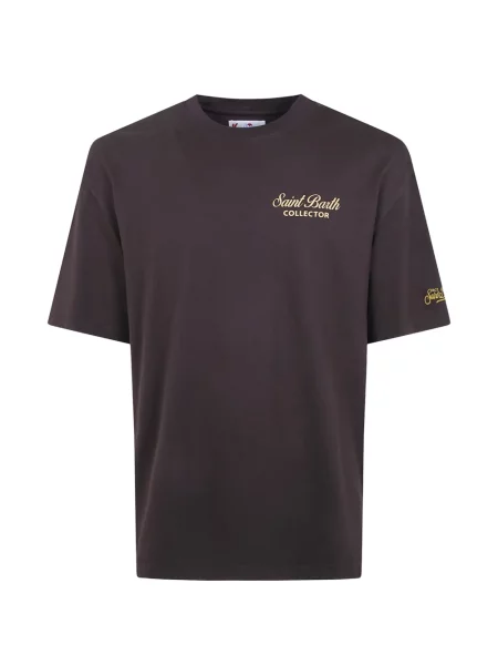 Tricou Mc2 Saint Barth cu imagine maro