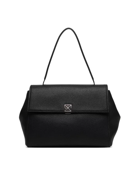 Calvin Klein Rankinė ant peties EMBLEM' juoda
